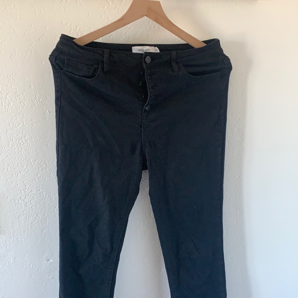 Carly Jean la black skinny jeans size 11